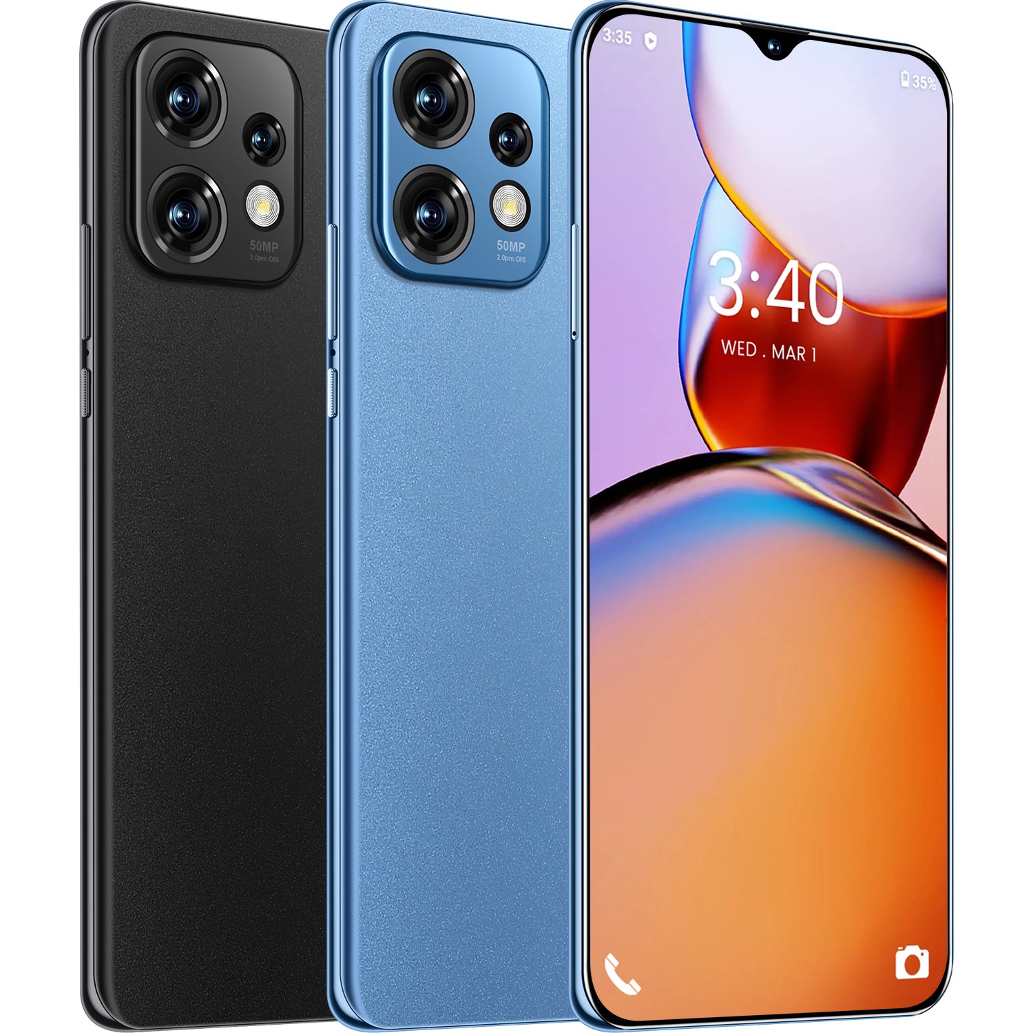MOTOO X40 pro 3G+64GB Smartphone 4g Smartphone 6.54inch Screen Dual Sim Card MOTOO X40 4g Smartphones 5MP+13MP